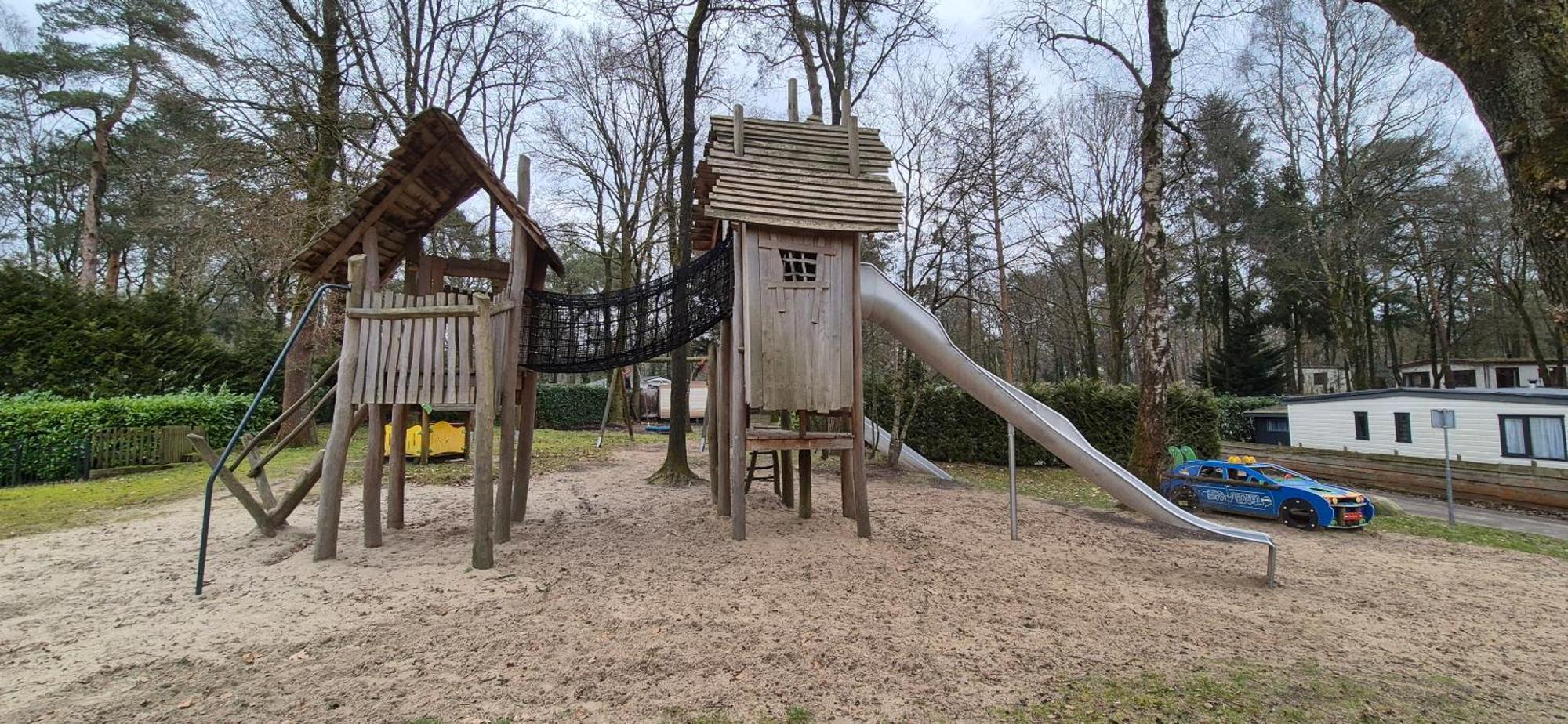 Het Veluwse Boshuisje Knus Chalet Met Omheinde Tuin Op De Veluwe Хундерло Екстериор снимка