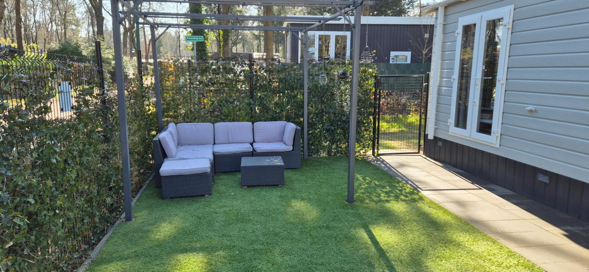 Het Veluwse Boshuisje Knus Chalet Met Omheinde Tuin Op De Veluwe Хундерло Екстериор снимка